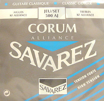 Струны для классической гитары Струны для классических гитар Savarez SAVAREZ 500 AJ ALLIANCE CORUM Струны для классических гитар 25-28-34-29-34-44 500 AJ - фото 1