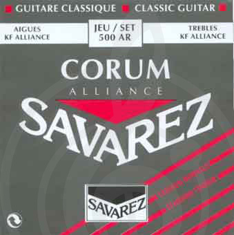 Струны для классической гитары Струны для классических гитар Savarez SAVAREZ 500 AR ALLIANCE CORUM Струны для классических гитар (24-27-33-27-34-43) 500 AR - фото 1