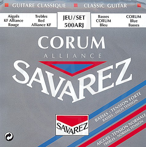 Струны для классической гитары Струны для классических гитар Savarez SAVAREZ 500 ARJ ALLIANCE CORUM Струны для классических гитар (24-27-33-29-34-44) 500 ARJ - фото 1