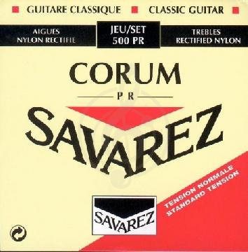 Изображение SAVAREZ 500 PR PR CORUM Струны для классических гитар (28-32-40-27-34-43) 