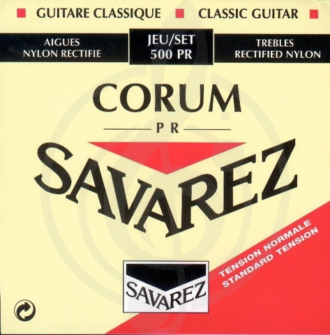 Струны для классической гитары Струны для классических гитар Savarez SAVAREZ 500 PR PR CORUM Струны для классических гитар (28-32-40-27-34-43)  500 PR - фото 1