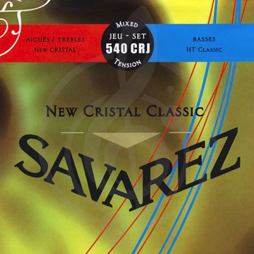 Струны для классической гитары Струны для классических гитар Savarez SAVAREZ 540 CRJ NEW CRISTAL CLASSIC Струны для классических гитар (29-33-41-29-35-44) 540 CRJ - фото 1
