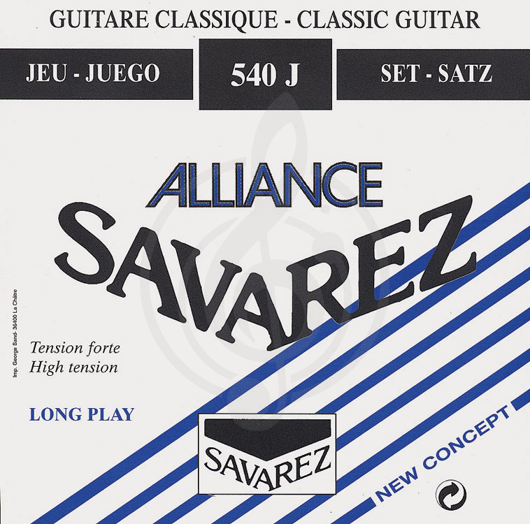 Струны для классической гитары Струны для классических гитар Savarez SAVAREZ 540 J ALLIANCE HT CLASSIC Струны для классических гитар  (25-28-34-29-35-44) 540 J - фото 1