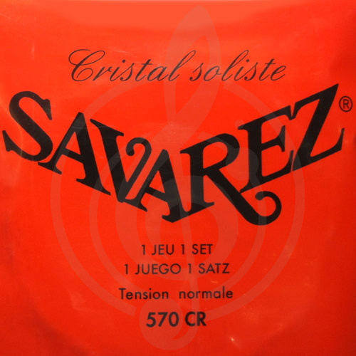 Струны для классической гитары Струны для классических гитар Savarez SAVAREZ 570 CR CRISTAL SOLISTE Струны для классических гитар (28-32-40-30-34-42) 570 CR - фото 1