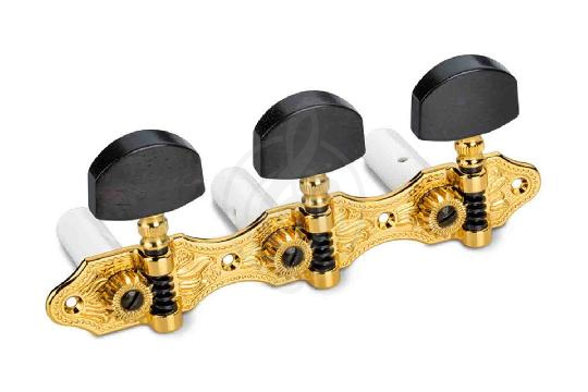 Изображение Schaller 10330563.30.13 Комплект колковой механики для классической гитары, золото
