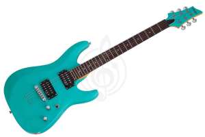 Изображение Schecter C-6 Deluxe SAQ Satin Aqua