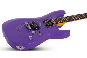 Электрогитара Superstrat Schecter C-6 DELUXE SATIN DARK PURPLE - Электрогитара,  C-6 DELUXE SATIN DARK PURPLE в магазине DominantaMusic - фото 9