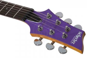 Электрогитара Superstrat Schecter C-6 DELUXE SATIN DARK PURPLE - Электрогитара,  C-6 DELUXE SATIN DARK PURPLE в магазине DominantaMusic - фото 10