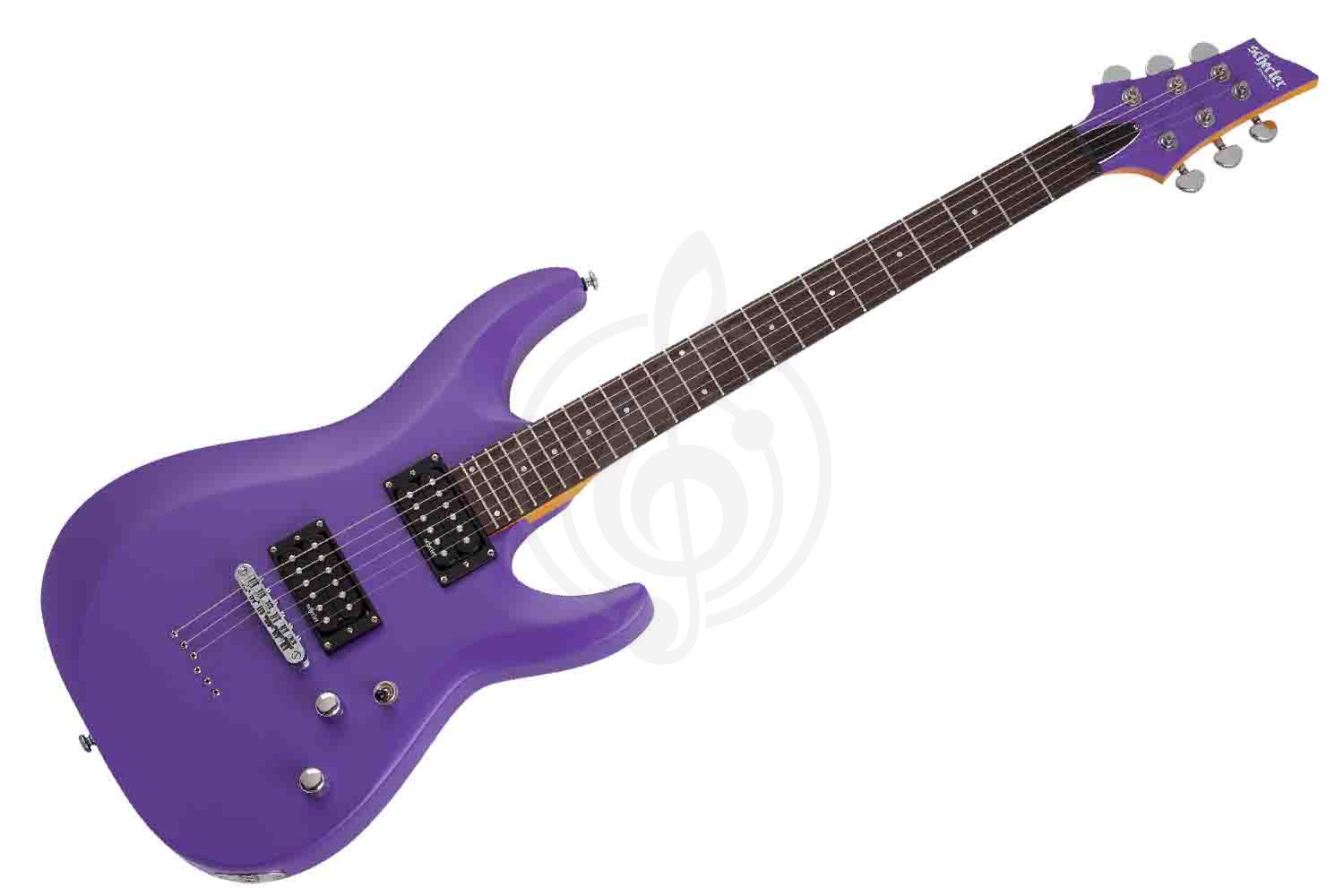 Электрогитара Superstrat Schecter C-6 DELUXE SATIN DARK PURPLE - Электрогитара, Schecter C-6 DELUXE SATIN DARK PURPLE в магазине DominantaMusic - фото 1