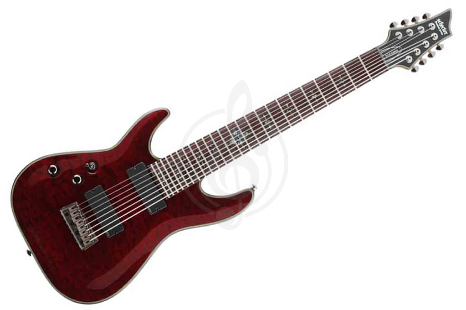 Электрогитара Superstrat Электрогитары Superstrat Schecter Schecter DAMIEN ELITE-8 LH - электрогитара (леворукая) DAMIEN ELITE-8 LH - фото 1