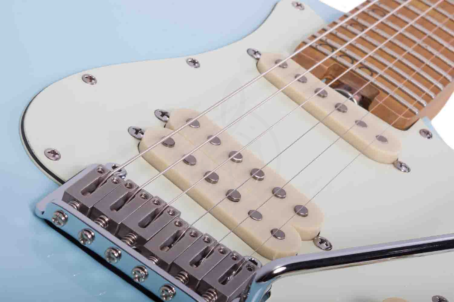 Электрогитара Stratocaster Schecter MV-6 SSBLU - Электрогитара, Schecter MV-6 SSBLU в магазине DominantaMusic - фото 3