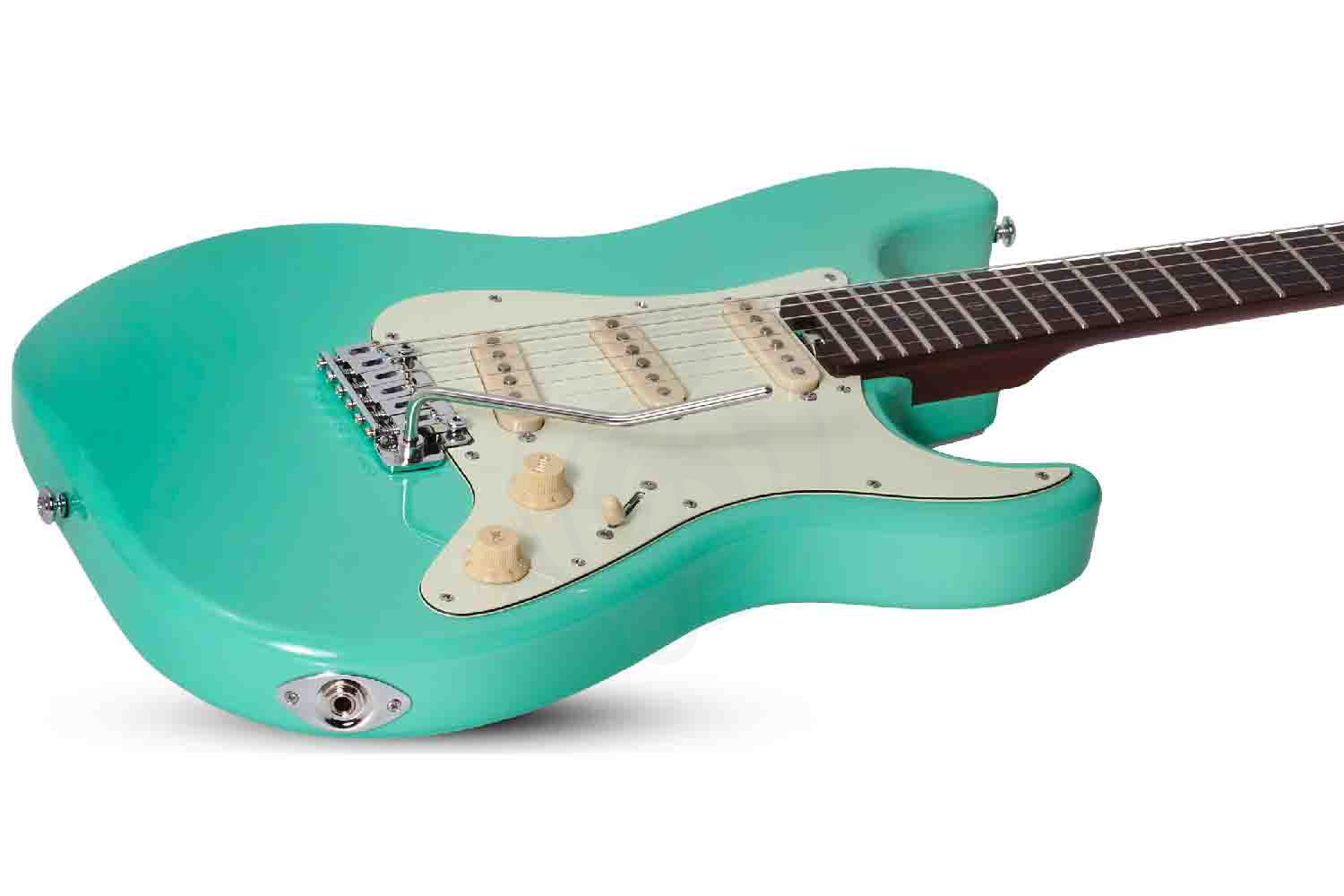 Электрогитара Stratocaster Schecter NICK JOHNSTON DS TRAD A.GREEN - Электрогитара, Schecter NICK JOHNSTON DS TRAD A.GREEN в магазине DominantaMusic - фото 6