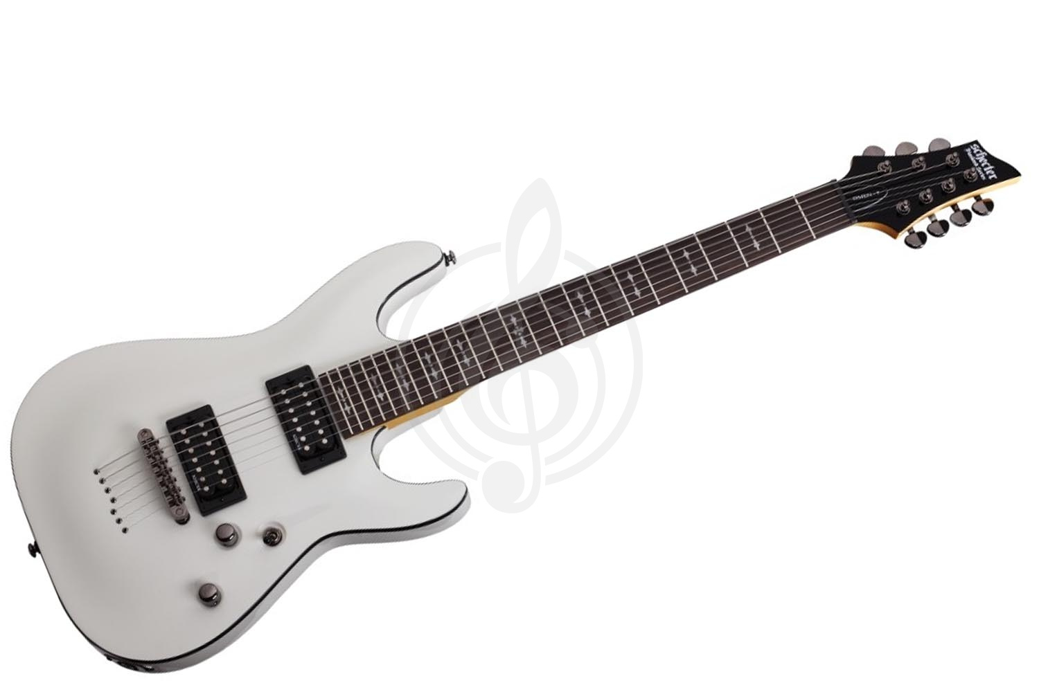 Электрогитара Superstrat Электрогитары Superstrat Schecter Schecter Omen-7 VWHT - электрогитара Omen-7 VWHT - фото 1