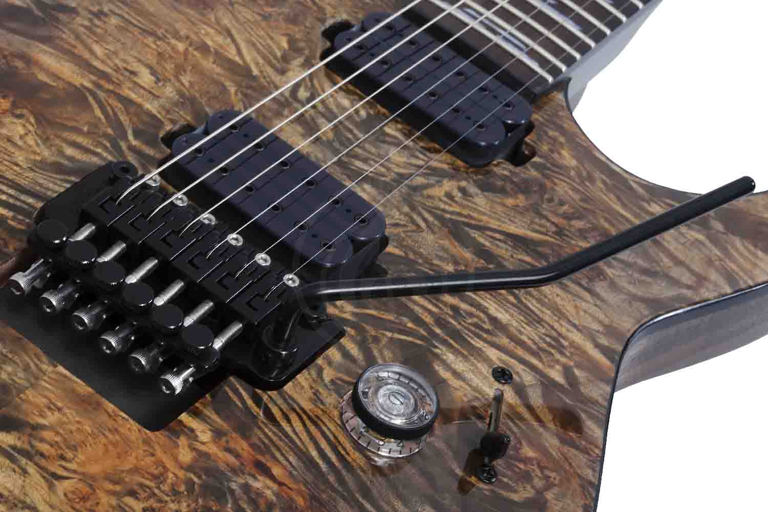 Электрогитара Superstrat Schecter OMEN ELITE-6 FR CHAR - Электрогитара, Schecter OMEN ELITE-6 FR CHAR в магазине Доминанта мьюзик - фото 8