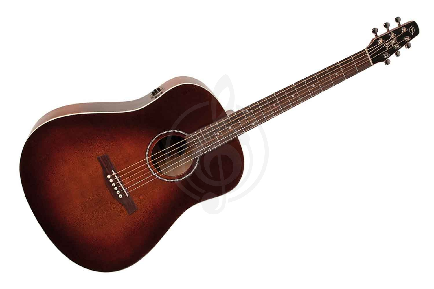 Электроакустическая гитара Электроакустические гитары Seagull Seagull S6 Original Burnt Umber QIT Электро-акустическая гитара S6 - фото 1