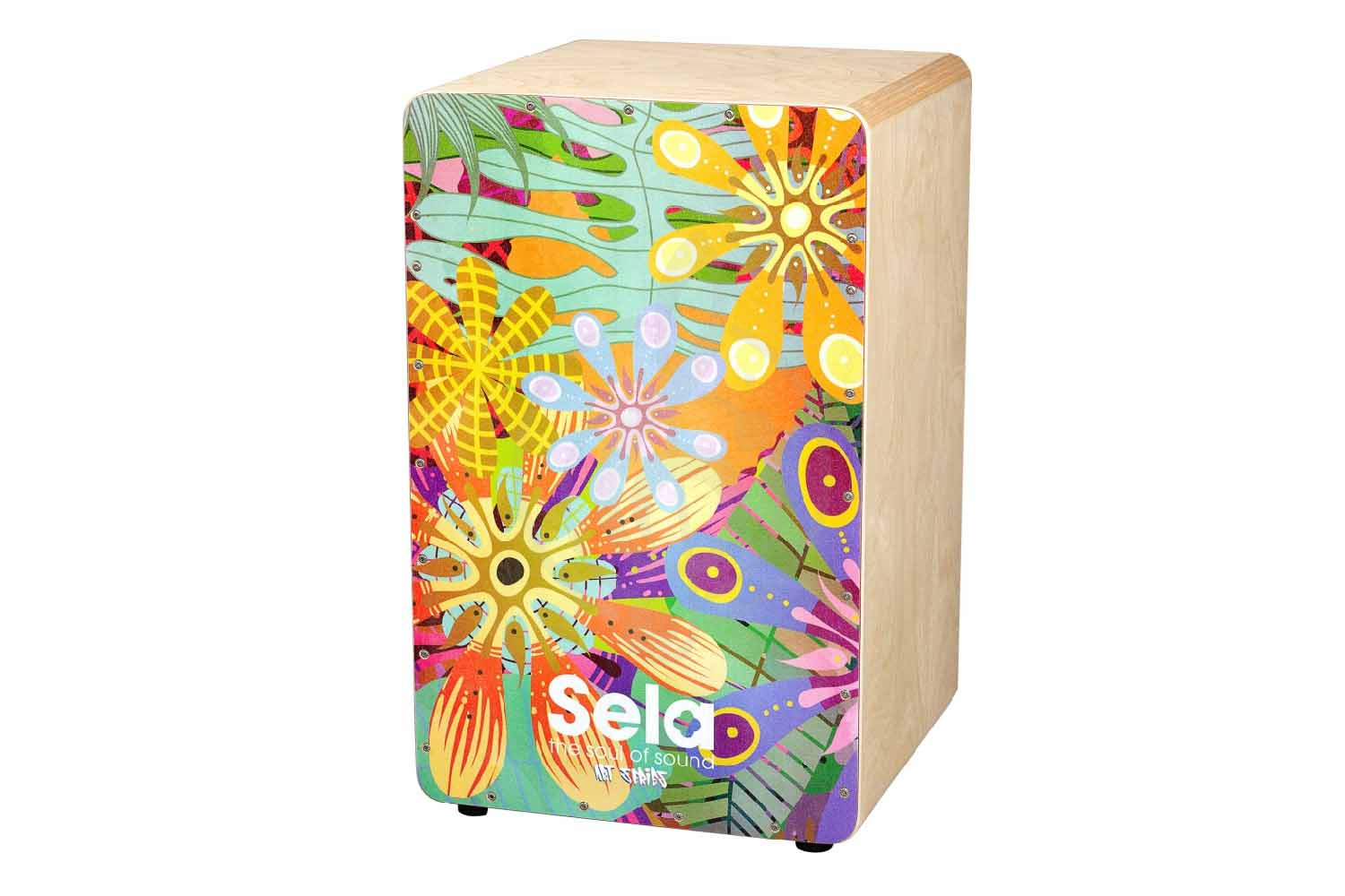 Кахон Sela SE-179 Art Series Flower Power - Кахон, Sela SE-179 Art Series Flower Power в магазине Доминанта мьюзик - фото 1