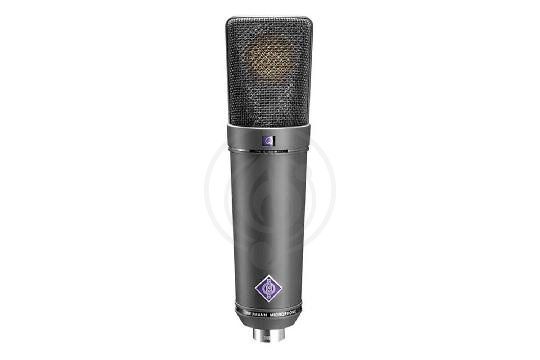 Микрофоны для стрима Sennheiser 006450 Neumann U 89 i mt - Микрофон конденсаторный студийный, черный,  006450 Neumann U 89 i mt в магазине DominantaMusic - фото 1