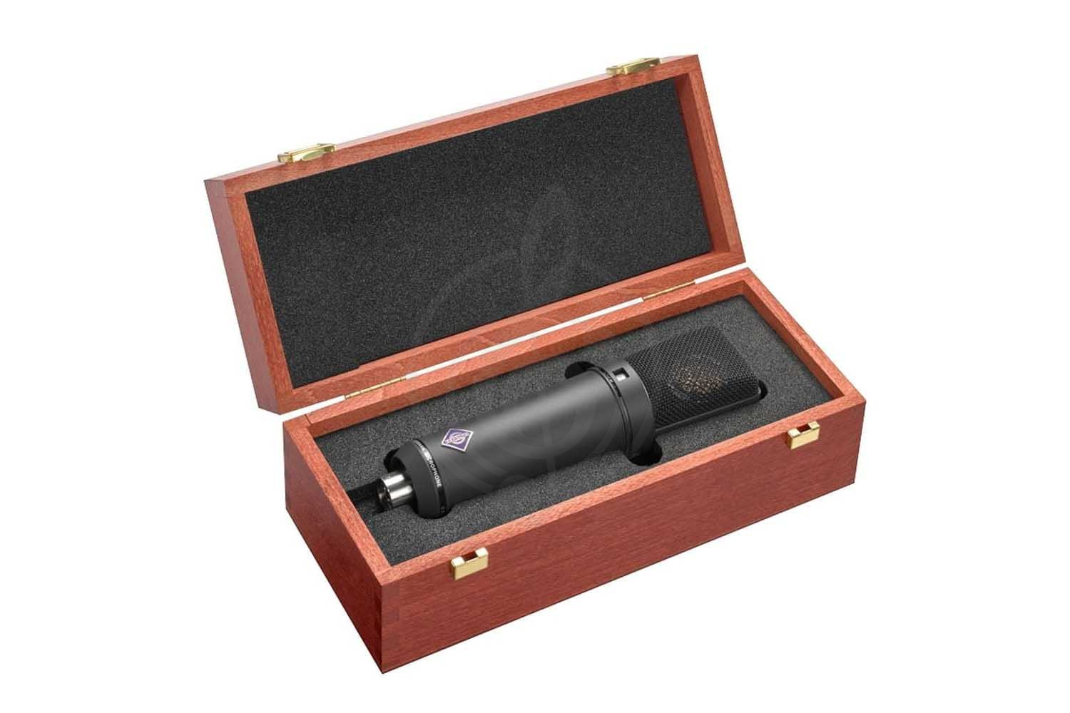 Микрофоны для стрима Sennheiser 006450 Neumann U 89 i mt - Микрофон конденсаторный студийный, черный,  006450 Neumann U 89 i mt в магазине DominantaMusic - фото 4