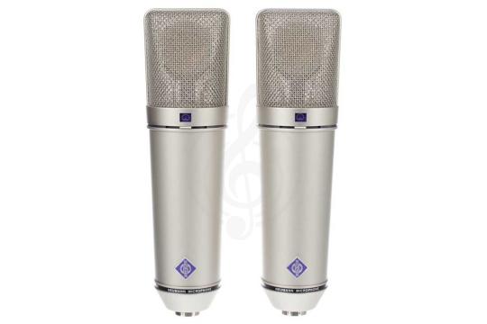 Микрофоны для стрима Sennheiser 008505 Neumann U 87 AI-stereo - Микрофон конденсаторный студийный, стереопара, никель, Sennheiser 008505 Neumann U 87 AI-stereo в магазине DominantaMusic - фото 7
