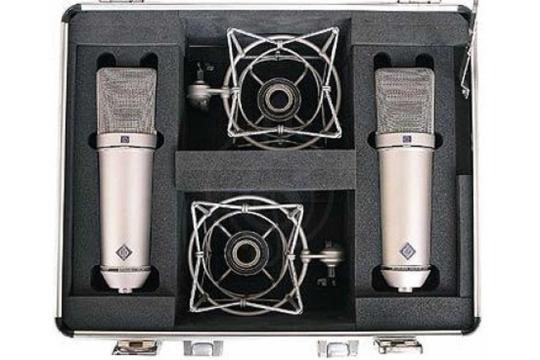 Микрофоны для стрима Sennheiser 008505 Neumann U 87 AI-stereo - Микрофон конденсаторный студийный, стереопара, никель, Sennheiser 008505 Neumann U 87 AI-stereo в магазине DominantaMusic - фото 12
