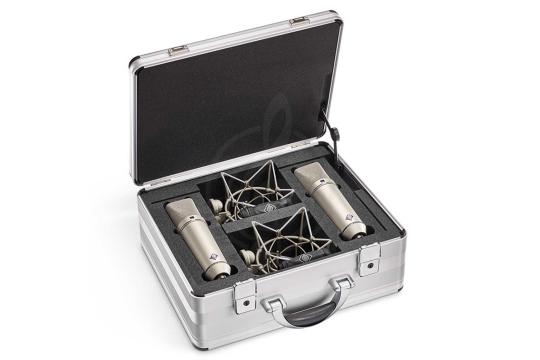 Микрофоны для стрима Sennheiser 008505 Neumann U 87 AI-stereo - Микрофон конденсаторный студийный, стереопара, никель, Sennheiser 008505 Neumann U 87 AI-stereo в магазине DominantaMusic - фото 15