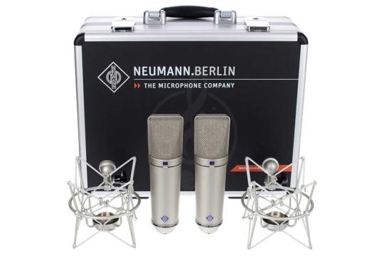 Микрофоны для стрима Sennheiser 008505 Neumann U 87 AI-stereo - Микрофон конденсаторный студийный, стереопара, никель, Sennheiser 008505 Neumann U 87 AI-stereo в магазине DominantaMusic - фото 17
