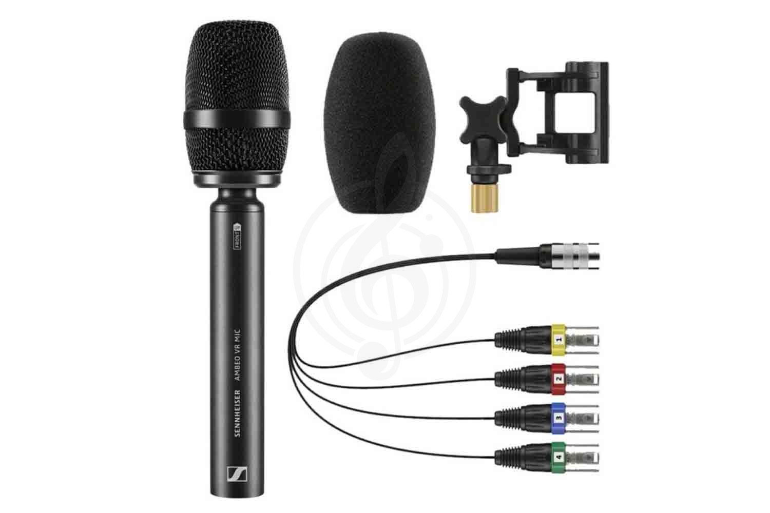 Микрофоны для стрима Sennheiser 507195 AMBEO VR MIC - Микрофон для записи объемного звучания, Sennheiser 507195 в магазине Доминанта мьюзик - фото 2