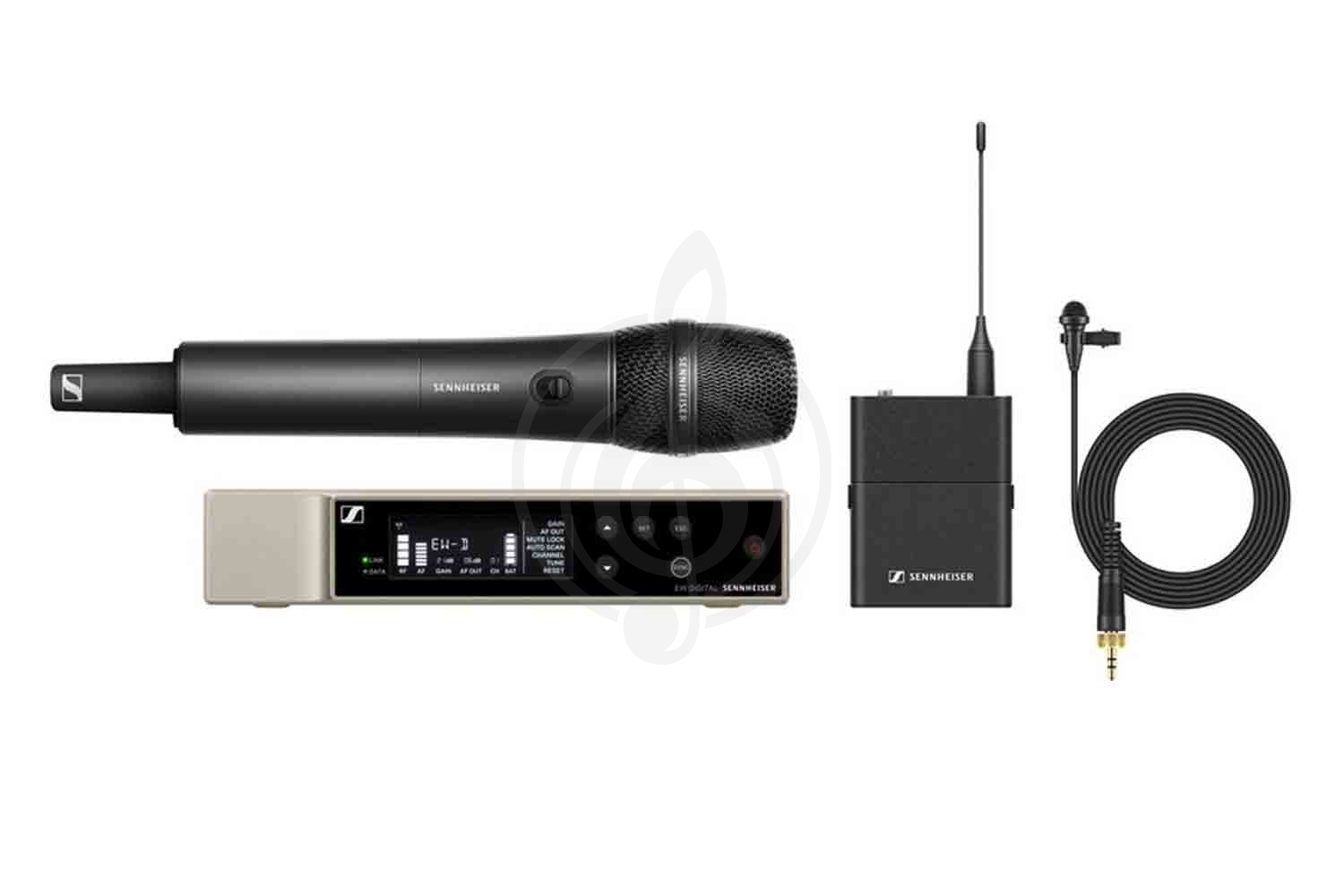 Радиосистема с ручным передатчиком Sennheiser 508771 EW-D ME2/835-S SET (R1-6) - Радиосистема с петличным и ручным микрофоном,  508771 EW-D ME2/835-S SET (R1-6) в магазине DominantaMusic - фото 1