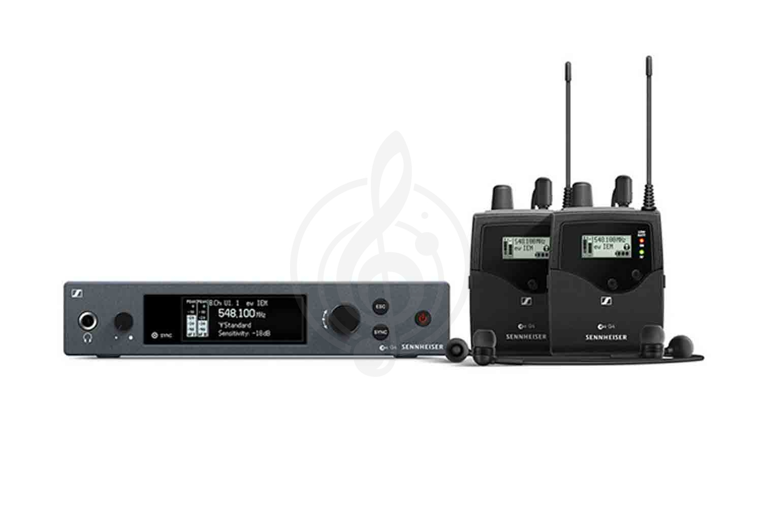 Радиосистема персонального мониторинга Sennheiser 509615 507838 EW IEM G4-TWIN-G - Беспроводная система мониторинга, Sennheiser 509615 в магазине Доминанта мьюзик - фото 1