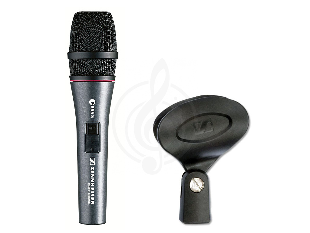 Конденсаторный вокальный микрофон Конденсаторные вокальные микрофоны Sennheiser Sennheiser E 865-S  Микрофон конденсаторный E 865-S - фото 3