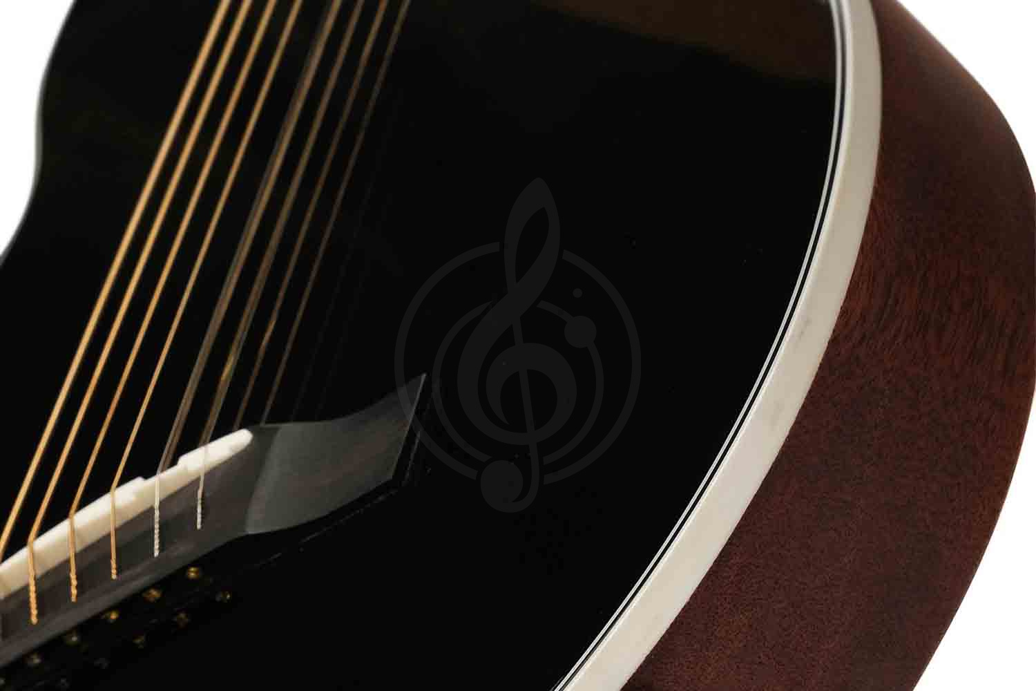 Электроакустическая гитара Shadow CA-44B - Электро-акустическая гитара, черная, Shadow CA-44B в магазине DominantaMusic - фото 2