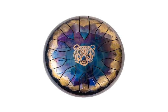 Глюкофон Shiny Steel Drums SSD-Bear - Глюкофон Медведь,  SSD-Bear в магазине DominantaMusic - фото 1
