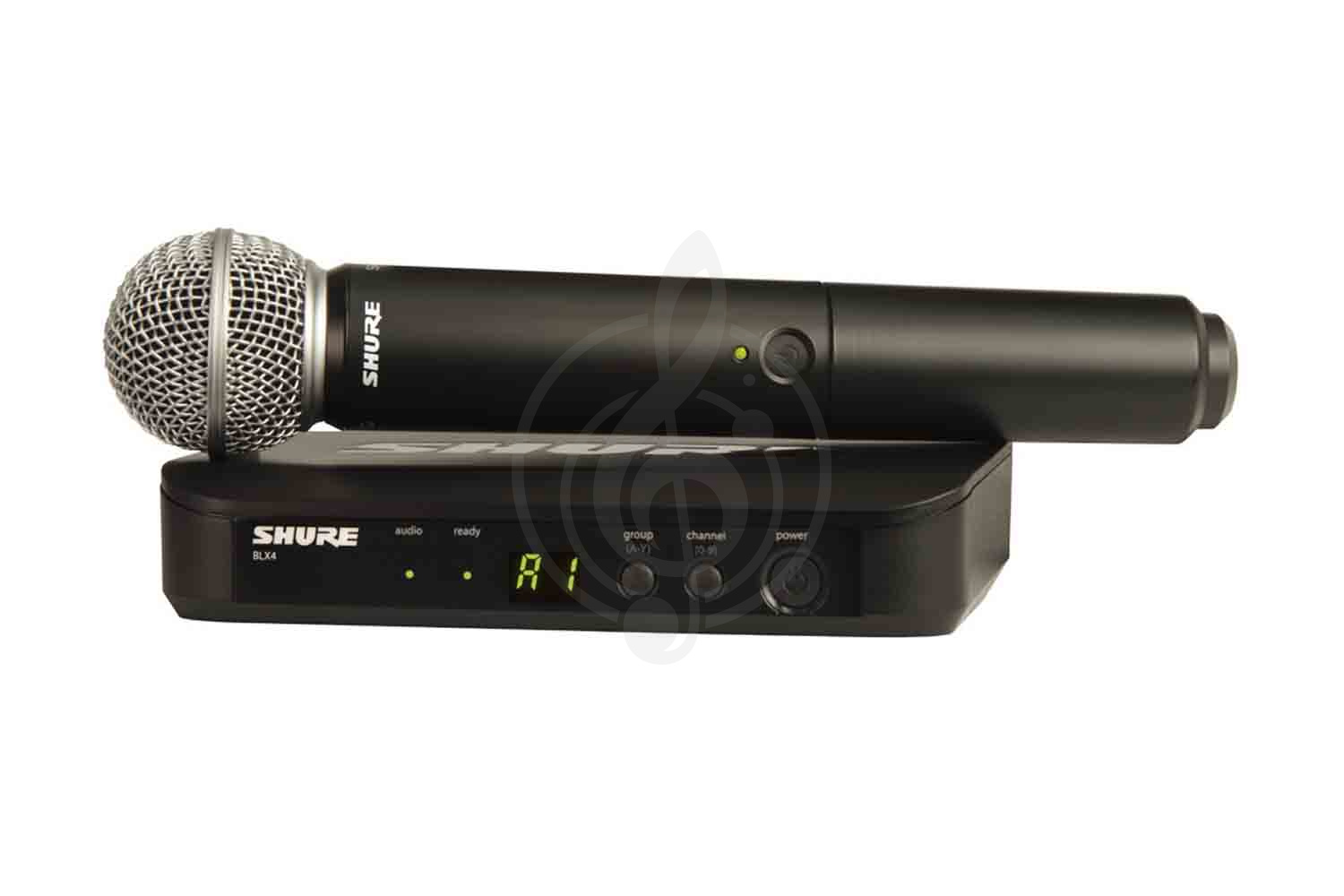 Радиосистема с ручным передатчиком SHURE BLX24E/SM58 M17 - Радиосистема вокальная,  BLX24E/SM58-M17 в магазине DominantaMusic - фото 1