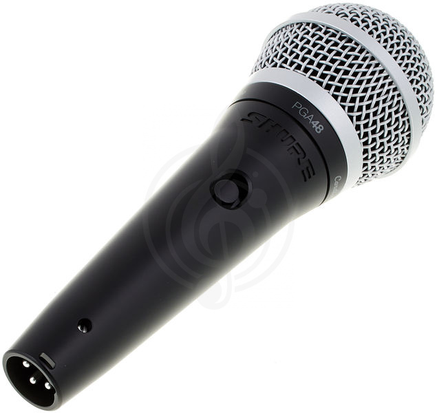 Динамический вокальный микрофон Динамические вокальные микрофоны Shure SHURE PGA48-XLR-E - динамический вокальный микрофон PGA48-XLR-E - фото 3
