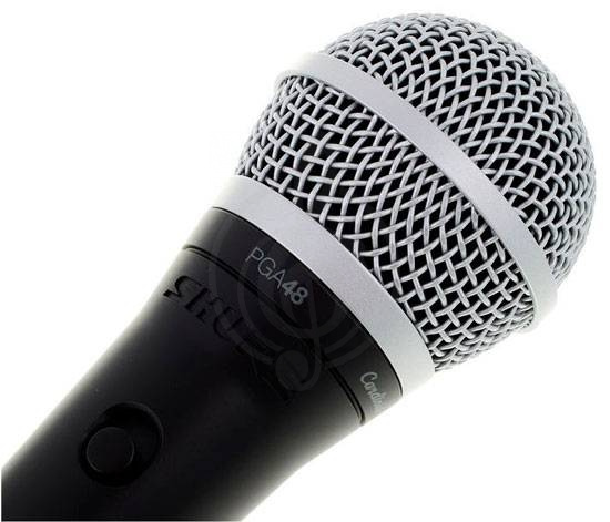 Динамический вокальный микрофон Динамические вокальные микрофоны Shure SHURE PGA48-XLR-E - динамический вокальный микрофон PGA48-XLR-E - фото 4