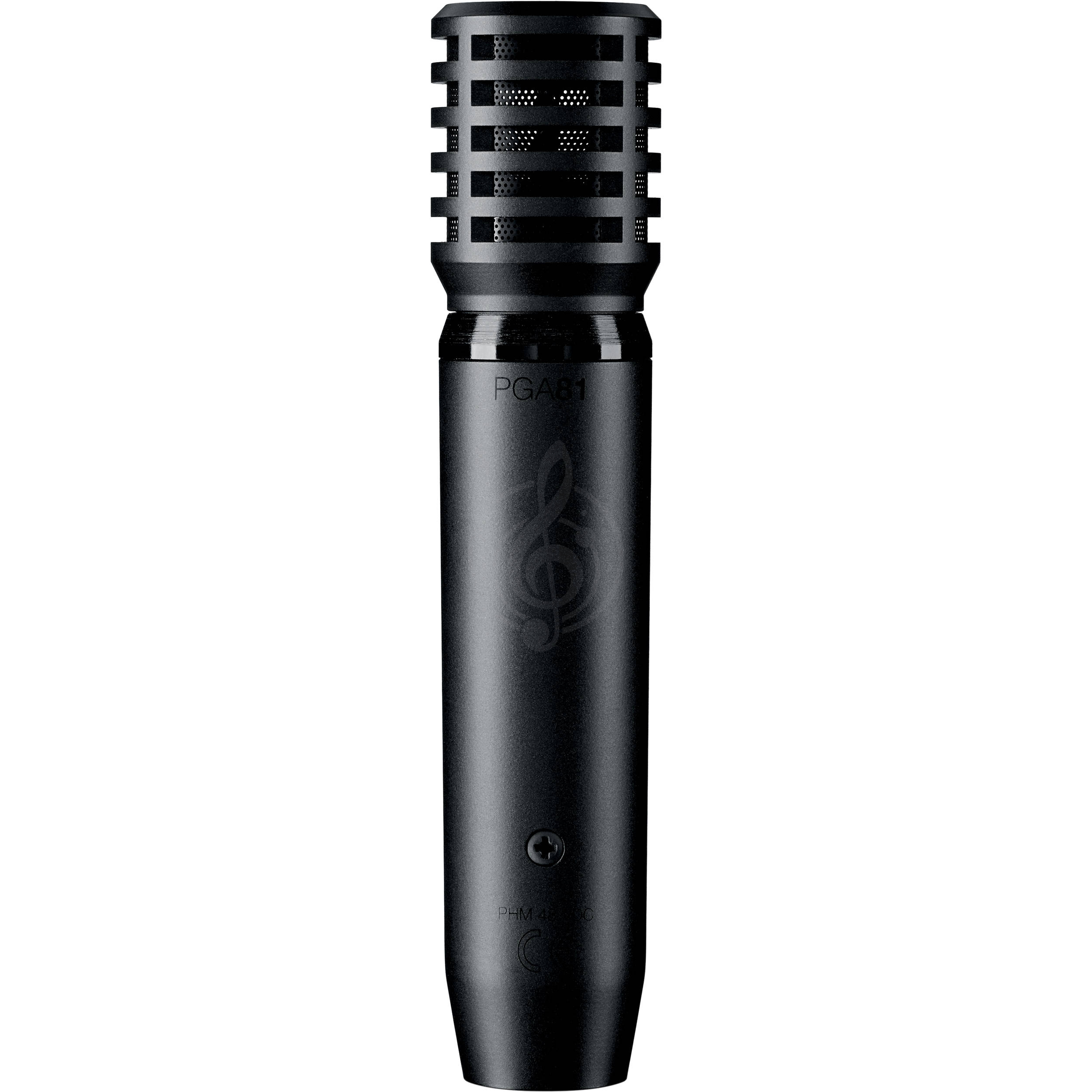 Инструментальный микрофон Инструментальные микрофоны Shure SHURE PGA81-XLR - кардиоидный конденсаторный инструментальный микрофон c выключателем PGA81-XLR - фото 1