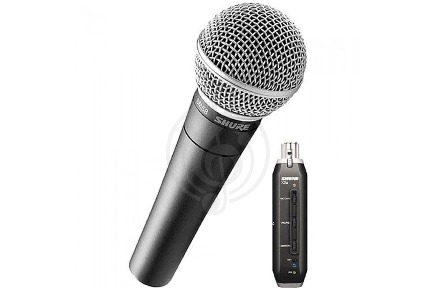 Инструментальный микрофон Инструментальные микрофоны Shure SHURE SM58-X2U - инструментальный микрофон SM58-X2U - фото 1