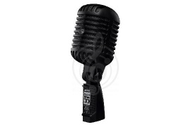 Изображение SHURE SUPER 55 Deluxe Pitch Black Edition - динамический вокальный микрофон