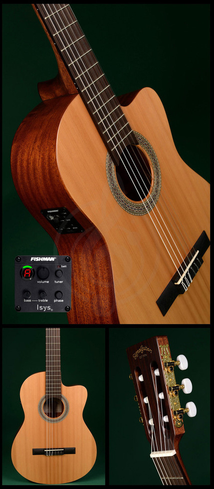 Электроакустическая гитара Электроакустические гитары Sigma Sigma CMC-STE Классическая гитара со звукоснимателем CMC-STE - фото 4