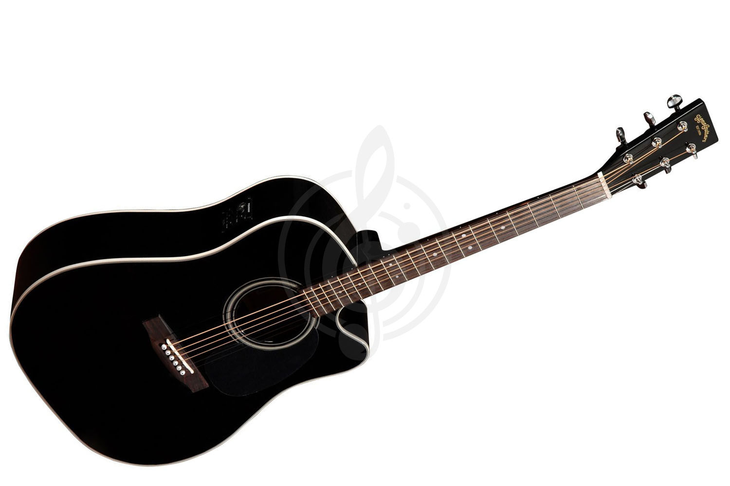 Электроакустическая гитара Электроакустические гитары Sigma Sigma DMC-1STE-BK - Электроакустическая гитара DMC-1STE-BK - фото 1
