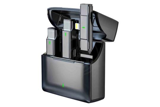 Радиосистема с петличным микрофоном Simple Fly CYA06-B-L Беспроводной комплект из 2 микрофонов петличек, Simple Fly CYA06-B-L в магазине Доминанта мьюзик - фото 5