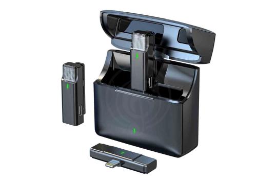 Радиосистема с петличным микрофоном Simple Fly CYA06-B-L Беспроводной комплект из 2 микрофонов петличек, Simple Fly CYA06-B-L в магазине Доминанта мьюзик - фото 11