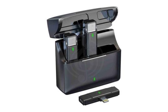 Радиосистема с петличным микрофоном Simple Fly CYA06-B-L Беспроводной комплект из 2 микрофонов петличек, Simple Fly CYA06-B-L в магазине Доминанта мьюзик - фото 15