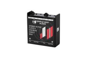 Изображение Simpleway Audio J2mini-steel - Дибокс, преобразователь сигнала для гитары