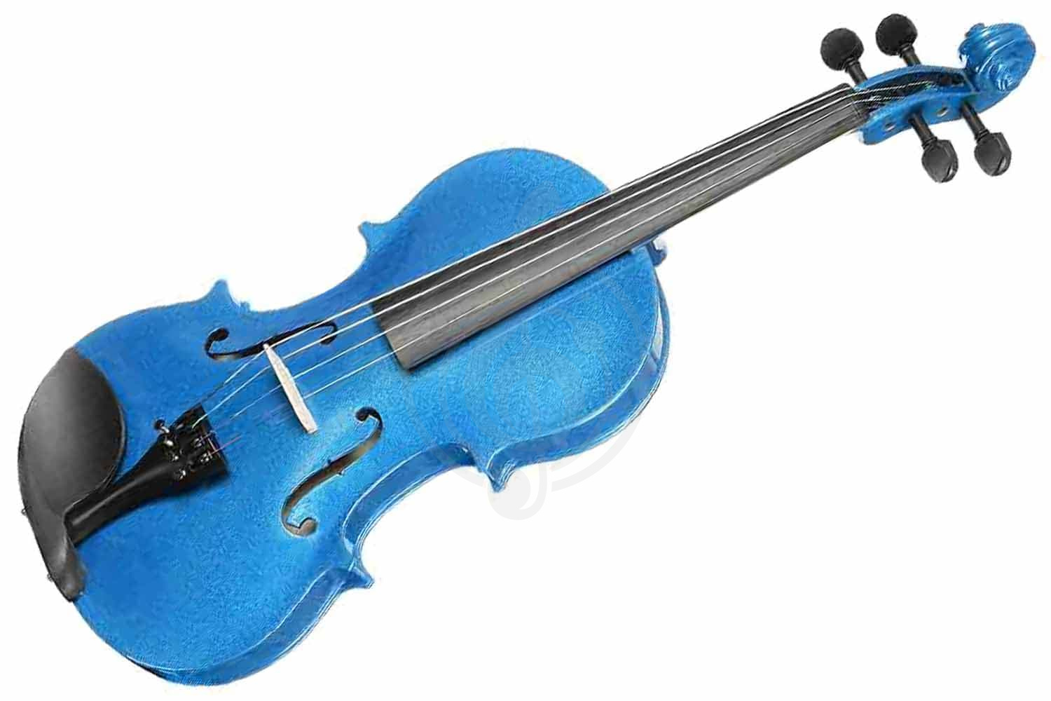 Скрипка 4/4 Скрипка ANTONIO LAVAZZA VL-20 BL размер 4/4, цвет - СИНИЙ металлик, ANTONIO LAVAZZA VL-20 BL 4/4 в магазине DominantaMusic - фото 2