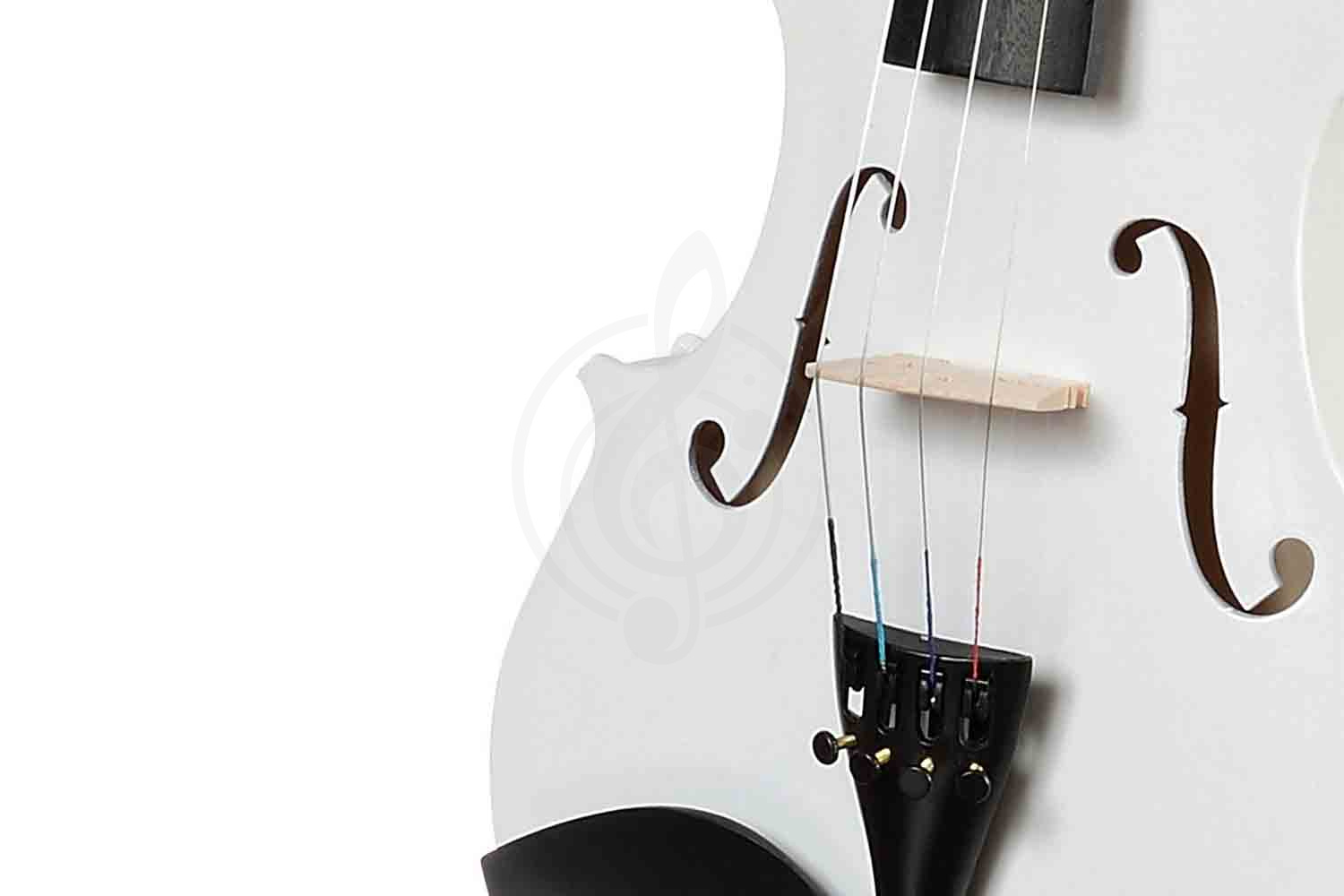 Скрипка 1/2 Скрипка ANTONIO LAVAZZA VL-20 WH размер 1/2, цвет - БЕЛЫЙ металлик, ANTONIO LAVAZZA VL-20 WH в магазине DominantaMusic - фото 2