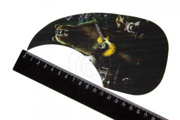 Накладка на корпус (пикгард) Гитарная фурнитура и механика SLADE SLADE AO25BR - Защитная накладка капля на гитару AO25BR - фото 2