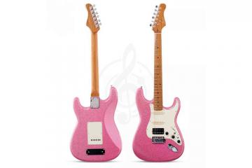 Электрогитара Stratocaster Smiger L-G2-i3-MSP - Электрогитара, розовая,  L-G2-i3-MSP в магазине DominantaMusic - фото 2