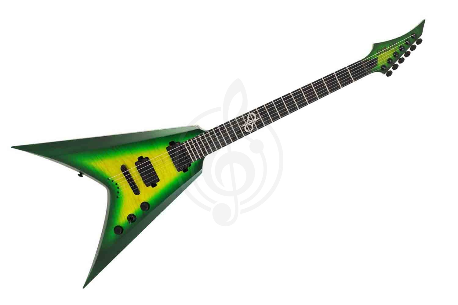 Электрогитара Flying V Solar Guitars V2.6LB - Электрогитара, Solar Guitars V2.6LB в магазине DominantaMusic - фото 1