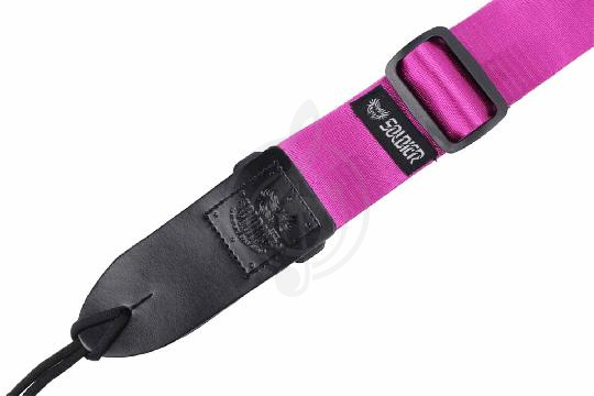 Изображение Soldier STP-1150 2 - Ремень для гитары текстиль, розовый